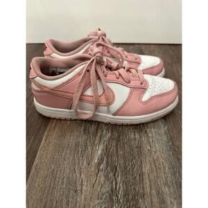 Nike Dunk Low sneakers in "Pink Glaze" sz 2 youth